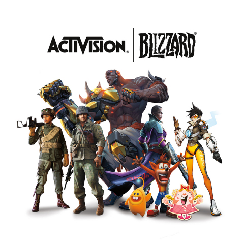 Activision Blizzard is home to a portfolio of iconic and beloved game franchises -- including Activision's Call of Duty®, Crash Bandicoot™, 
Spyro™ and Bungie's Destiny; Blizzard's Overwatch® and World of Warcraft®; and King's Candy Crush™. (Graphic: Business Wire)