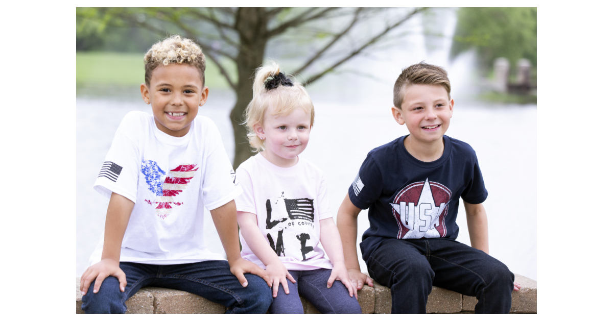 Grunt Style Launches PatrioticThemed Children’s Clothing Line