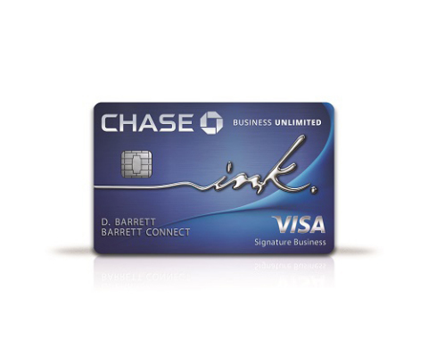 New Ink Business Unlimited card from Chase (Photo: Business Wire)