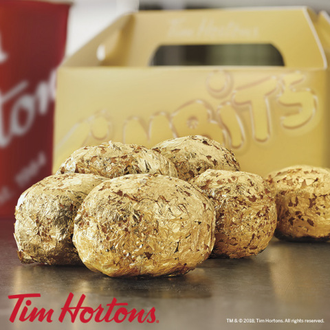 STRIKE GOLD THIS NATIONAL DONUT DAY AT TIM HORTONS® U.S. (Photo: Business Wire)