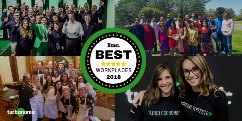 Turbonomic Named One of Inc. Magazine's Best Workplaces in 2018 (Photo: Business Wire)