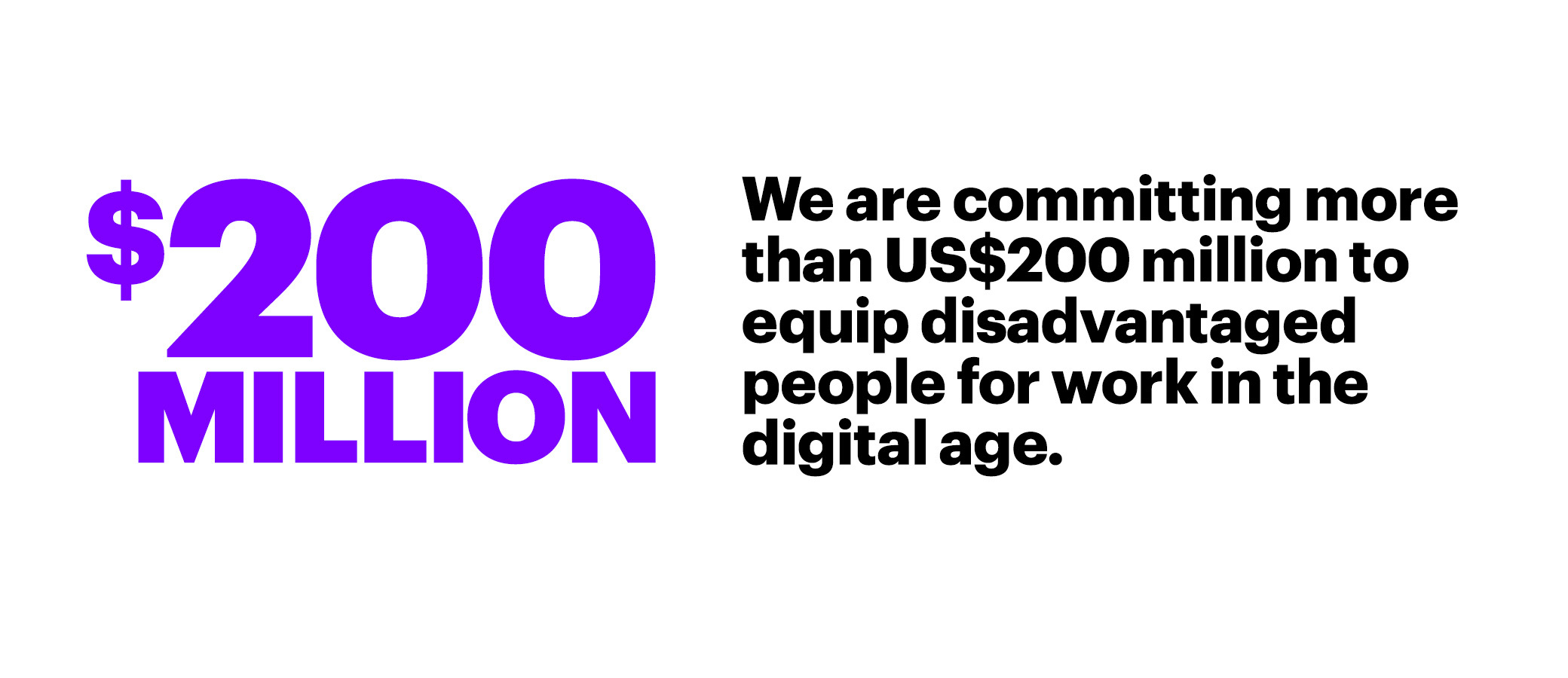Accenture Commits Us 200 Million To Education Training And Skills Initiatives Over Next Three Years To Equip Disadvantaged People For Work In The Digital Age Business Wire