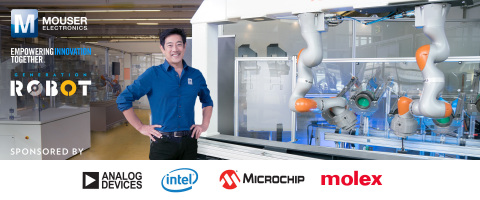 Global distributor Mouser Electronics and engineer spokesperson Grant Imahara team up to present the second episode of the Generation Robot series from Mouser’s Empowering Innovation Together program. The new series highlights the people, companies and machines that are changing how we view and interact with robots. To learn more, visit www.mouser.com/empowering-innovation. (Photo: Business Wire) 