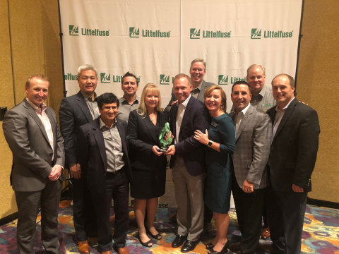 Littelfuse congratulates Arrow Electronics on winning the 2017 Volume Distributor of the Year award. ... 