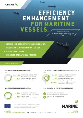 FS MARINE+ Next Generation Efficiency Enhancement for Maritime Vessels
