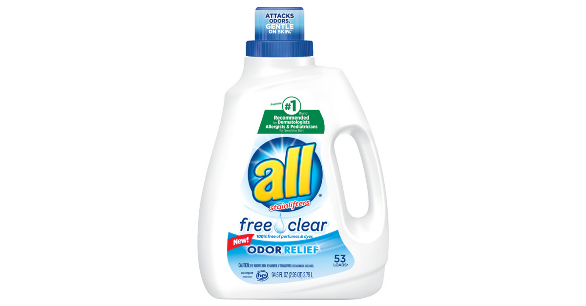 all® Laundry Detergent Freshens Up the 