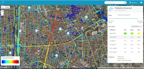 eLichens has developed a complete platform for smart city applications, based on its dense network o ... 