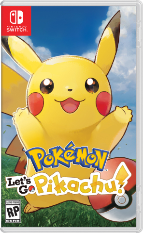Pokémon Let's Go, Pikachu! Box Art. (Photo: Business Wire)