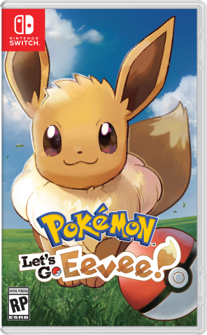 Pokémon Let's Go, Eevee! Box Art. (Photo: Business Wire)