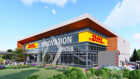 DHL's Americas Innovation Center marks the third for the DPDHL Group, expanding the Group's global innovation footprint in the region. The state-of-the-art facility is set to open its doors summer 2019, housing DHL's logistic innovations and robotics and offering customers and partners a peek into the future of logistics. (Photo: Business Wire)