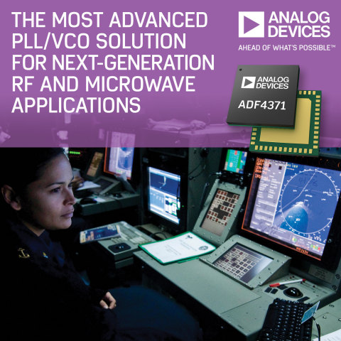 Analog Devices Introduces Industry's Most Advanced PLL/VCO Solution for Next-Generation RF, Microwav ... 
