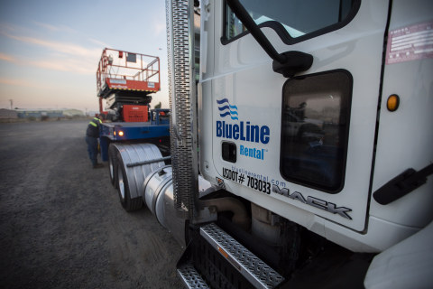 BlueLine Rental delivers fast, safe and reliable construction equipment solutions. (Photo: Business Wire)