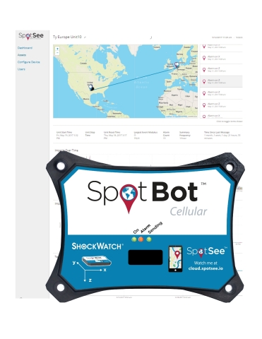 SpotBot provides real-time information on products as they move throughout the supply chain. (Graphic: Business Wire)