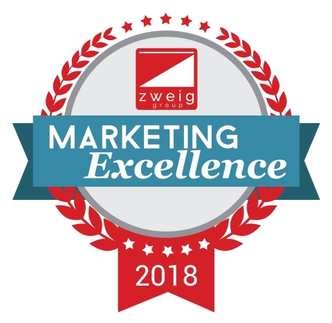 Zweig Group Marketing Excellence Award - 2018 (Graphic: Business Wire)