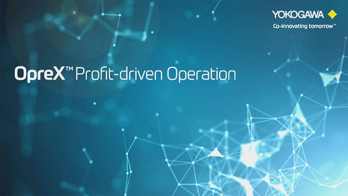 Yokogawa director Satoru Kurosu introduces OpreX Profit-driven Operation, a solution for process industries that drives seamless alignment with plant management objectives across the organization.