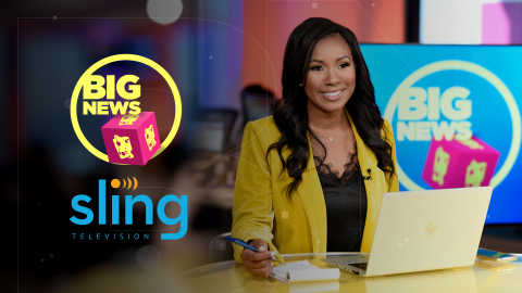 Sling TV Launches Cheddar Big News (Photo: Business Wire)