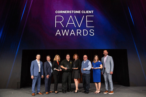 Winners of Cornerstone's 2018 Client RAVE Awards were honored at Convergence 2018, the company's 16t ... 