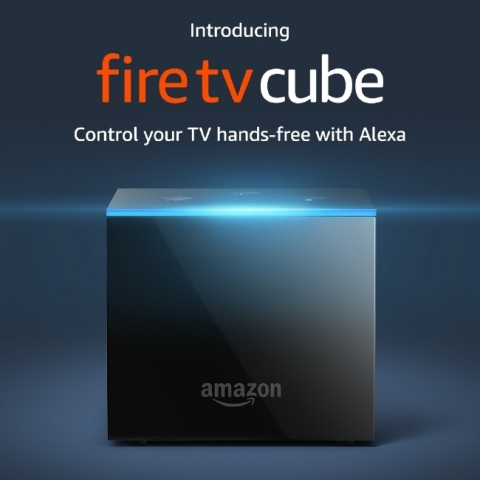 Introducing Fire TV Cube - Control Your TV Hands-Free With Alexa. (Photo: Business Wire)