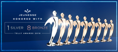 Jeunesse Global receives 9 Tellys in 2018 Telly Awards competition. (Photo: Business Wire)