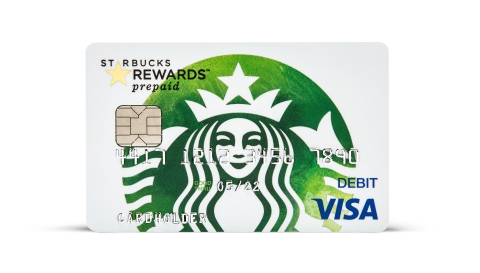Starbucks Rewards™ Visa® Prepaid Card (Photo: Business Wire)