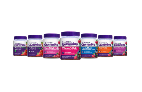 Natrol LLC launches New Natrol Gummies Line of Vitamins and Supplements. (Photo: Business Wire)
