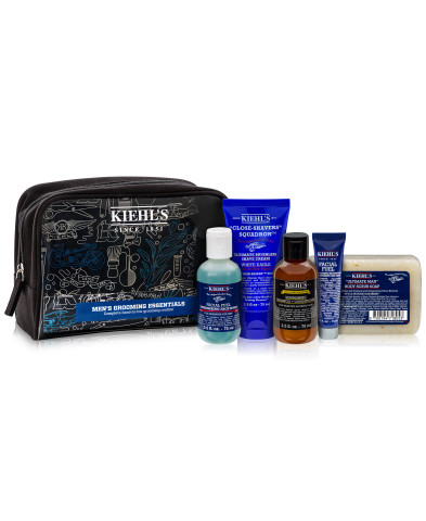 Keep Dad looking as young as he feels with luxe moisturizers, shaving accessories, and cleansers that will rejuvenate and refresh. Kiehl’s six-piece Grooming Essentials Set, $48, available at select Macy’s stores and on macys.com. (Photo: Business Wire)

