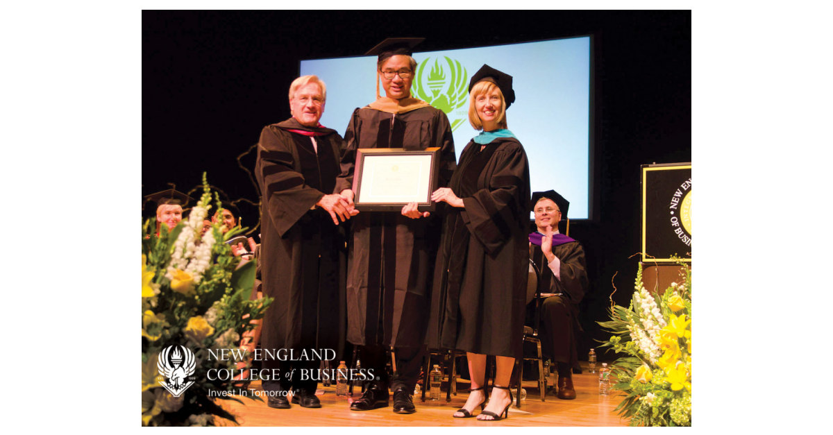 New England College of Business Marks Its 109th Commencement with a