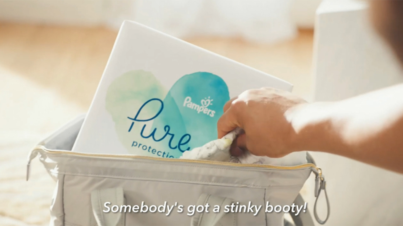 Somebody’s got a stinky booty! Pampers and John Legend release “Stinky Booty” song to celebrate dads on diaper duty this Father’s Day.