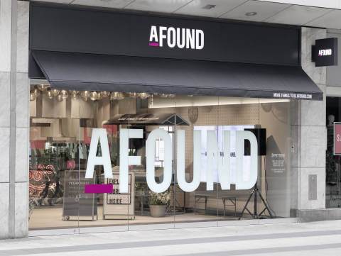 Afound storefront (Photo: Business Wire)