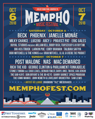 Mempho Music Festival Daily Lineup