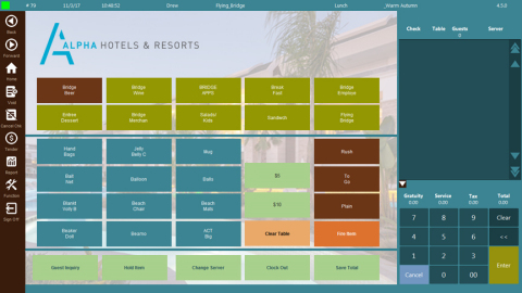 New Modern User Interface for InfoGenesis POS (Photo: Business Wire)