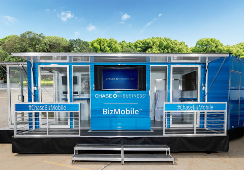 Chase is rolling out the BizMobile, a business advice center on wheels. (Photo: Business Wire)