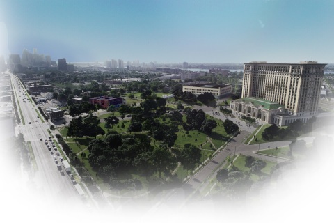 Ford has acquired the iconic Michigan Central Station and plans to transform it into the centerpiece of a vibrant new campus in Detroit's Corktown neighborhood that will serve as an innovation hub for Ford's vision for the future of transportation. (Photo: Business Wire)