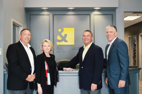 From left to right: Shaun Duggins, President of the Southern Region; Linda Vaughan, CEO; Rick Witeka ... 