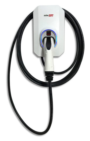 SolarEdge's EV Charging Station (Photo: Business Wire)
