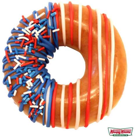 The Freedom Ring Doughnut will be available beginning Monday, June 25 through Independence Day, July 4. (Photo: Business Wire)