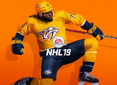 EA SPORTS NHL19 revealed with All-Star defenseman P.K. Subban as cover athlete at the 2018 NHL Awards™ (Graphic: Business Wire)
