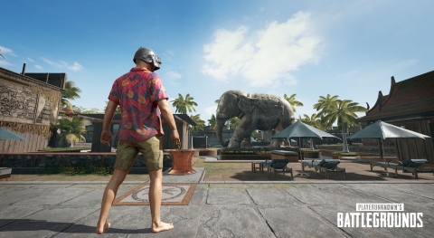 In-Game Screenshot from the all new PUBG map, Sanhok (Graphic: Business Wire) 