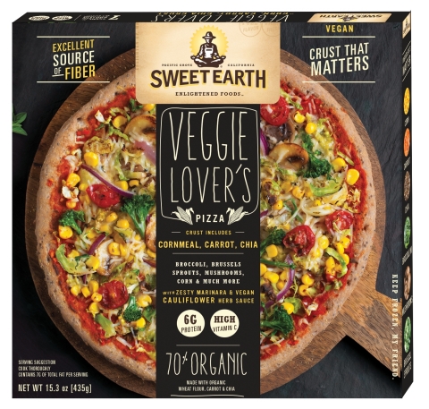 Sweet Earth Foods Veggie Lover's Pizza Box (© Sweet Earth Foods) 