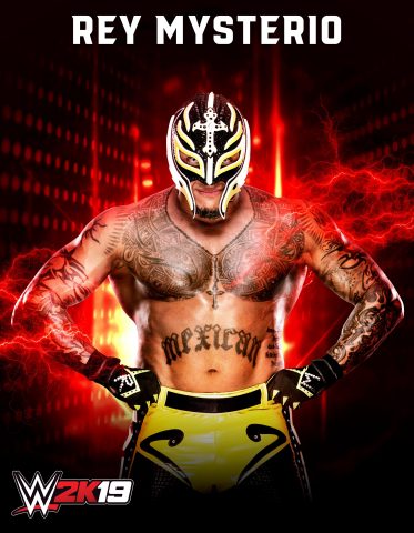 2K today announced that former WWE Champion, Rey Mysterio, will return to virtual WWE action – for the first time in four years – through WWE®  2K19, the forthcoming release in the flagship WWE video game franchise. (Photo: Business Wire)
