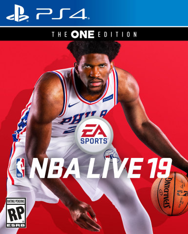 JOEL EMBIID LANDS EA SPORTS NBA LIVE 19 COVER, PREPARES TO TAKE ON THE WORLD (Graphic: Business Wire)