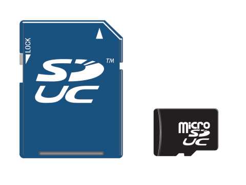 microSDUC and SDUC card examples (Photo: Business Wire)