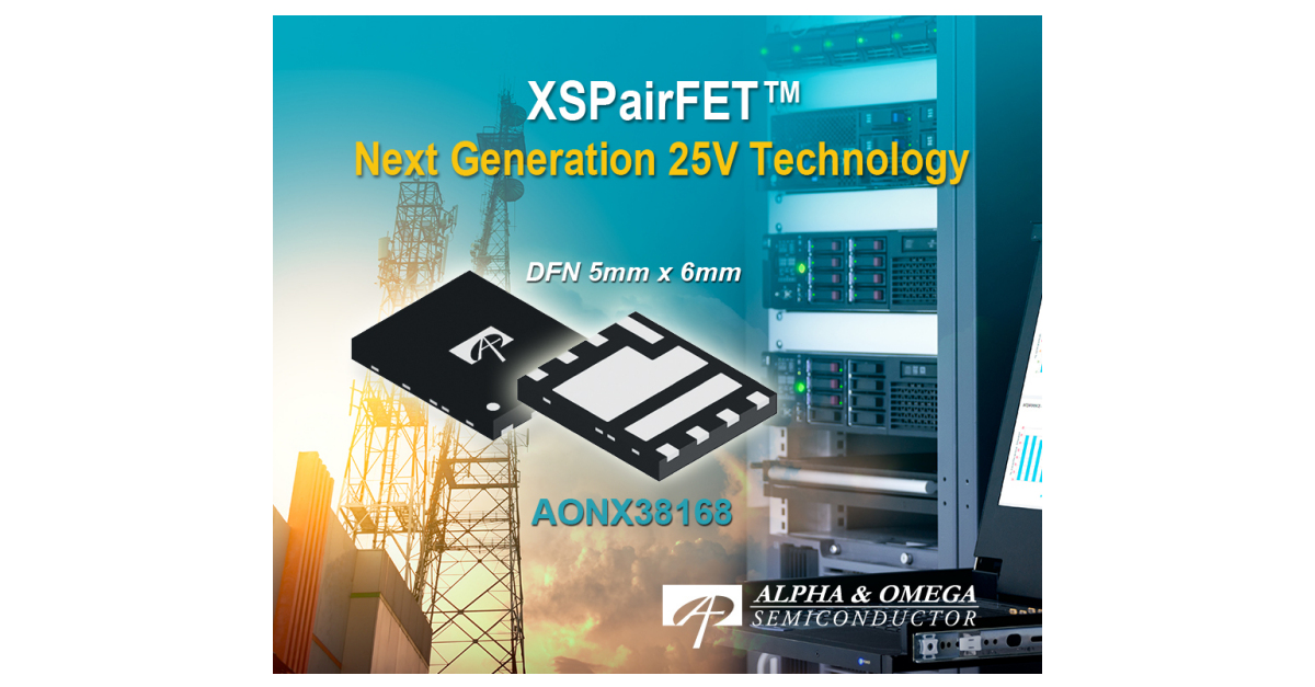 Alpha and Omega Semiconductor Introduces the Newest Generation 25V ...