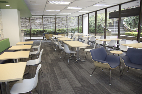 Another view of employee break room in Standard Plaza located in Portland, Ore. (Photo: Business Wire)