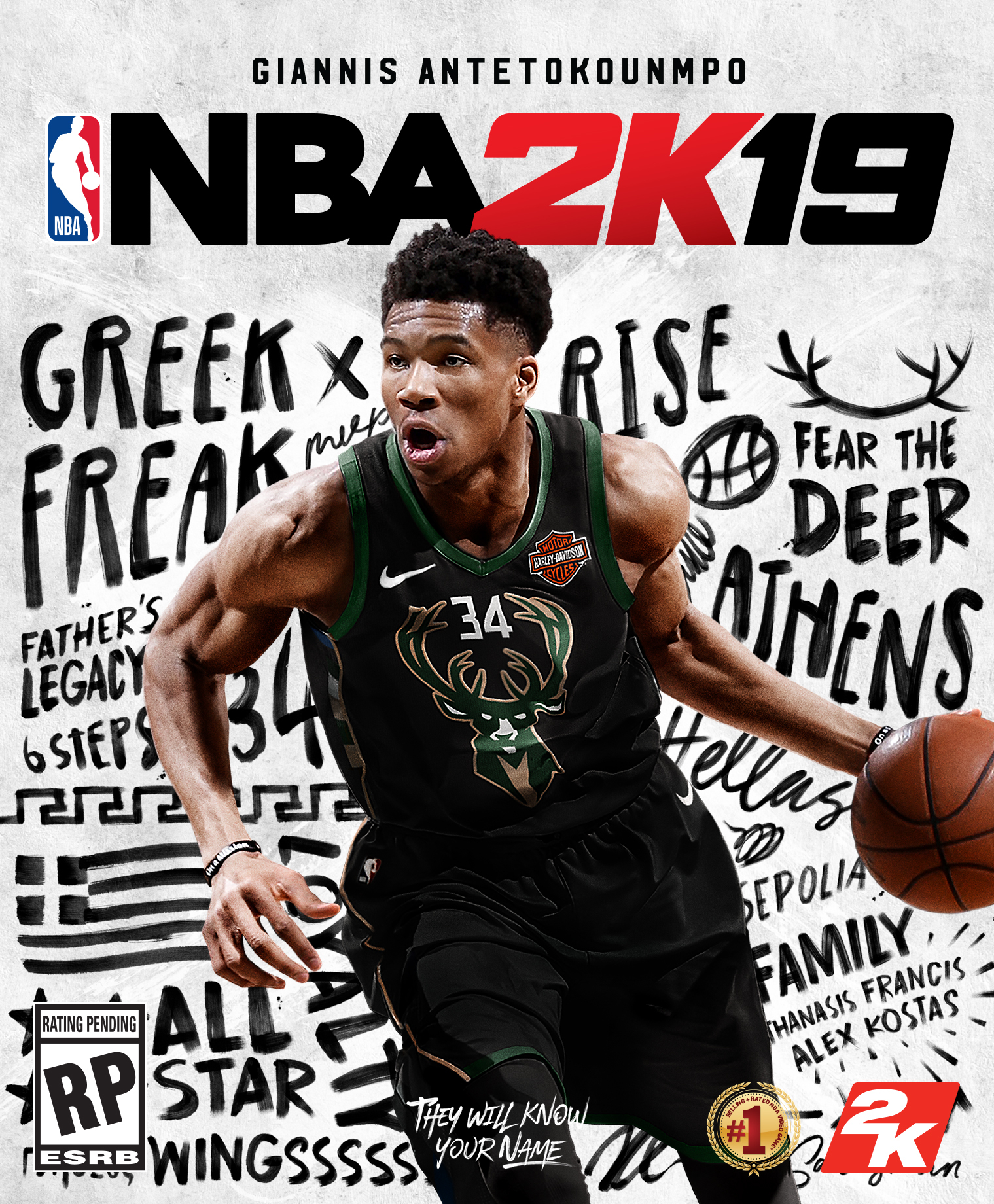 They Will Know Your Name Giannis Antetokounmpo Becomes First International Star To Net The Cover Of Nba 2k Business Wire
