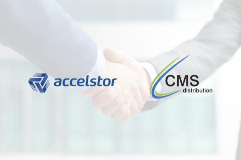 AccelStor partners with CMS Distribution (Graphic: Business Wire)