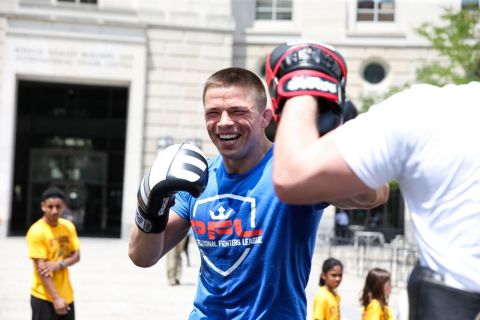 Rick Story at PFL3 Open Workout (Photo: Business Wire)