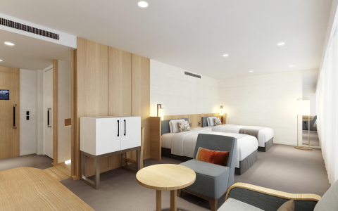 New Luxury Type Universal Design Room (47.0sqm) will be added to increase the flexibility of accommodation options for our guests. (Photo: Business Wire)