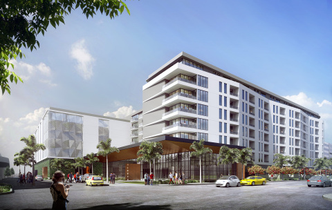 Trammell Crow Residential is partnering with AvalonBay Communities to develop an eight-story, 350-unit community in Doral, an upscale suburb of Miami. (Photo: Business Wire)