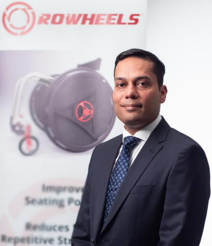 Gaurav Mishra CEO at Rowheels (Photo: Business Wire)